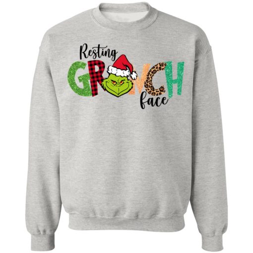 Resting The Grinch Face Shirt