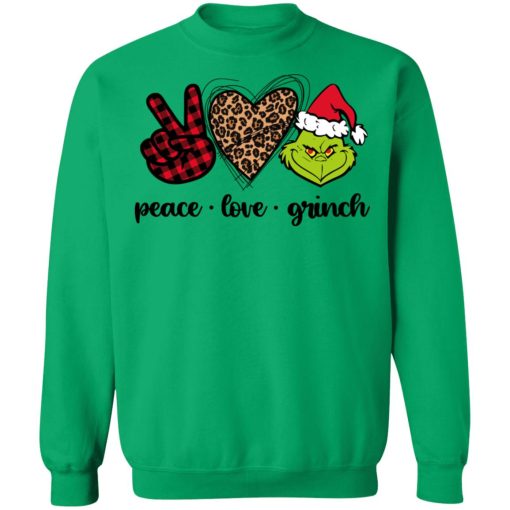 Peace Love Grinch Christmas Shirt