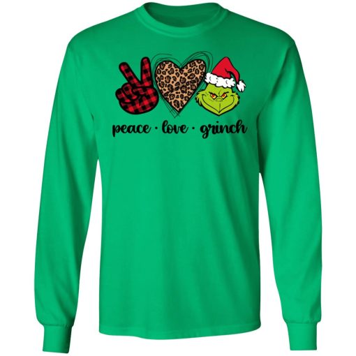 Peace Love Grinch Christmas Shirt