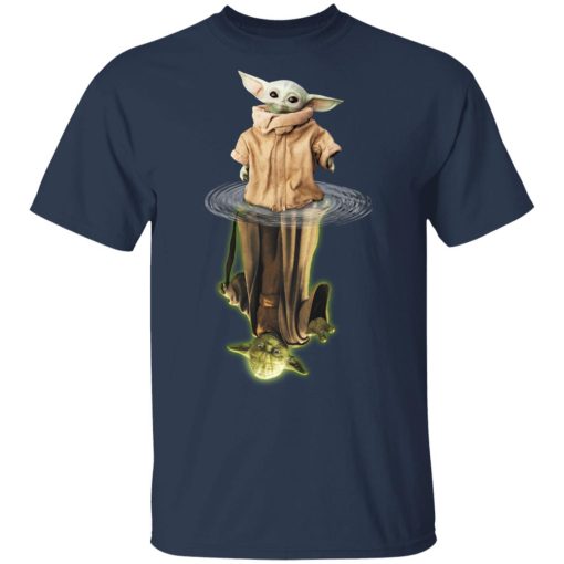 Star Wars Cute Baby Yoda And The Old Jedi Master Yoda T-Shirt
