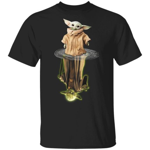 Star Wars Cute Baby Yoda And The Old Jedi Master Yoda T-Shirt