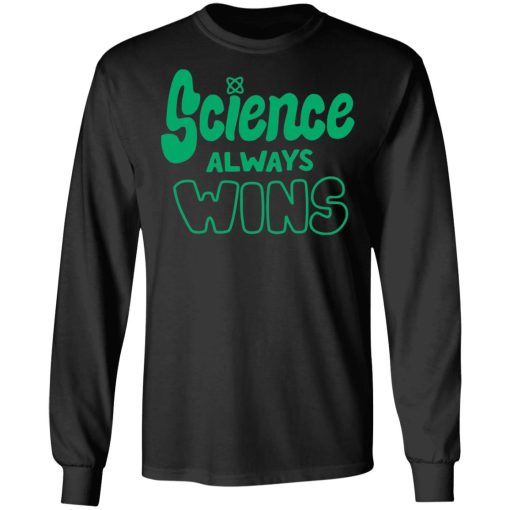 Crooked Merch Science Always Wins Glow-In-The-Dark T-Shirt