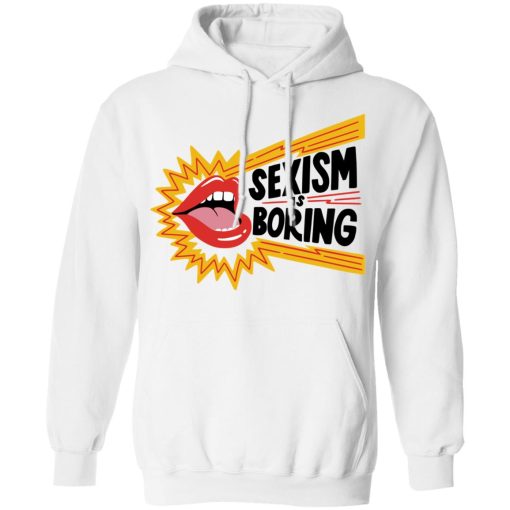 Crooked Merch Sexism Is Boring Flowy T-Shirt