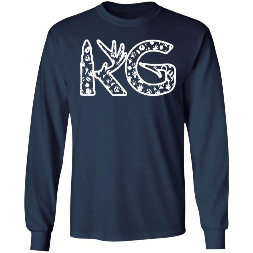 Kendall Gray Merch KG Navy Animal Tracks T-Shirt