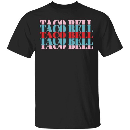 Taco Bell Merch Taco Bell Typography Shirt