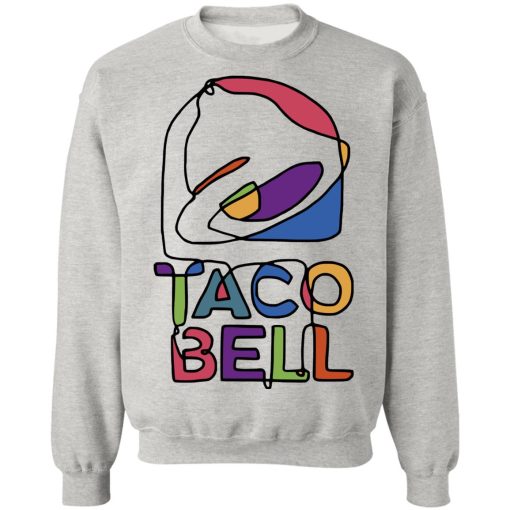 Taco Bell Merch Taco Bell Trippy Logo Short Sleeve Shirt