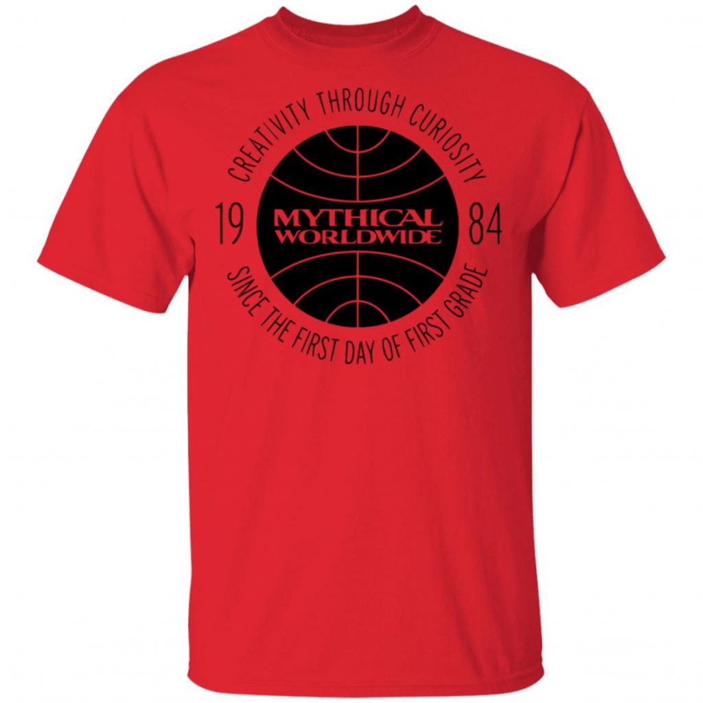 Gmm Merch Mythical Worldwide Neon Tee - Tipatee