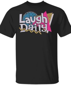 Morejstu Merch JSTU Retro Laugh Daily T-Shirt