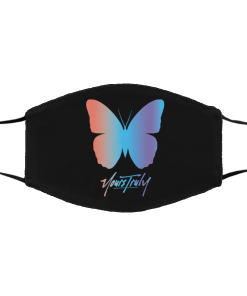 Phora Merch Rainbow Butterfly Facial Mask