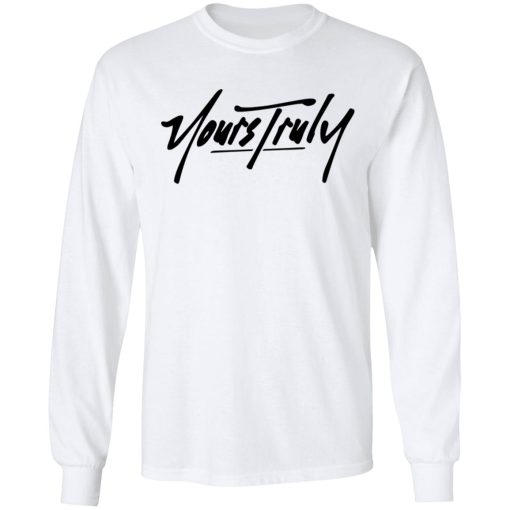 Phora Merch Yours Truly Logo White Hoodie