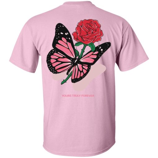 Phora Merch Butterfly Love Song Pink Hoodie