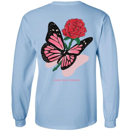 Phora Merch Butterfly Love Song Pink Hoodie