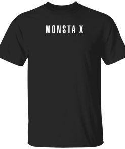 Monsta x Merch Monsta X Logo Tee Black