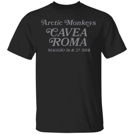 Arctic Monkeys Merch Am Rome Limited Edition Event T-Shirt