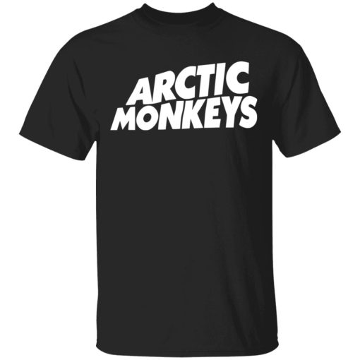 Arctic Monkeys Merch Classic Logo Black T-Shirt