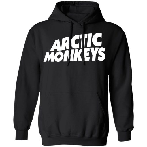 Arctic Monkeys Merch Classic Logo Black T-Shirt