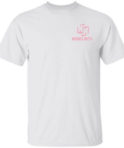 Norris Nuts Merch NN Logo Tee White Pink