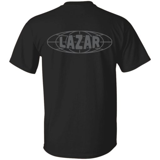 Lazarbeam Merch Globe Black Shirt