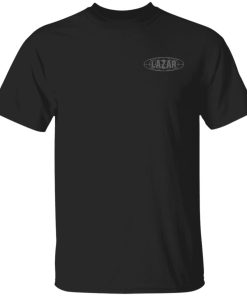 Lazarbeam Merch Globe Black Shirt