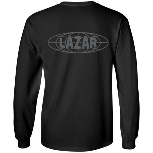 Lazarbeam Merch Globe Black Shirt