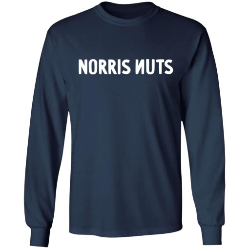 Norris Nuts Merch Hoodie Black White Norris Nuts Wordmark