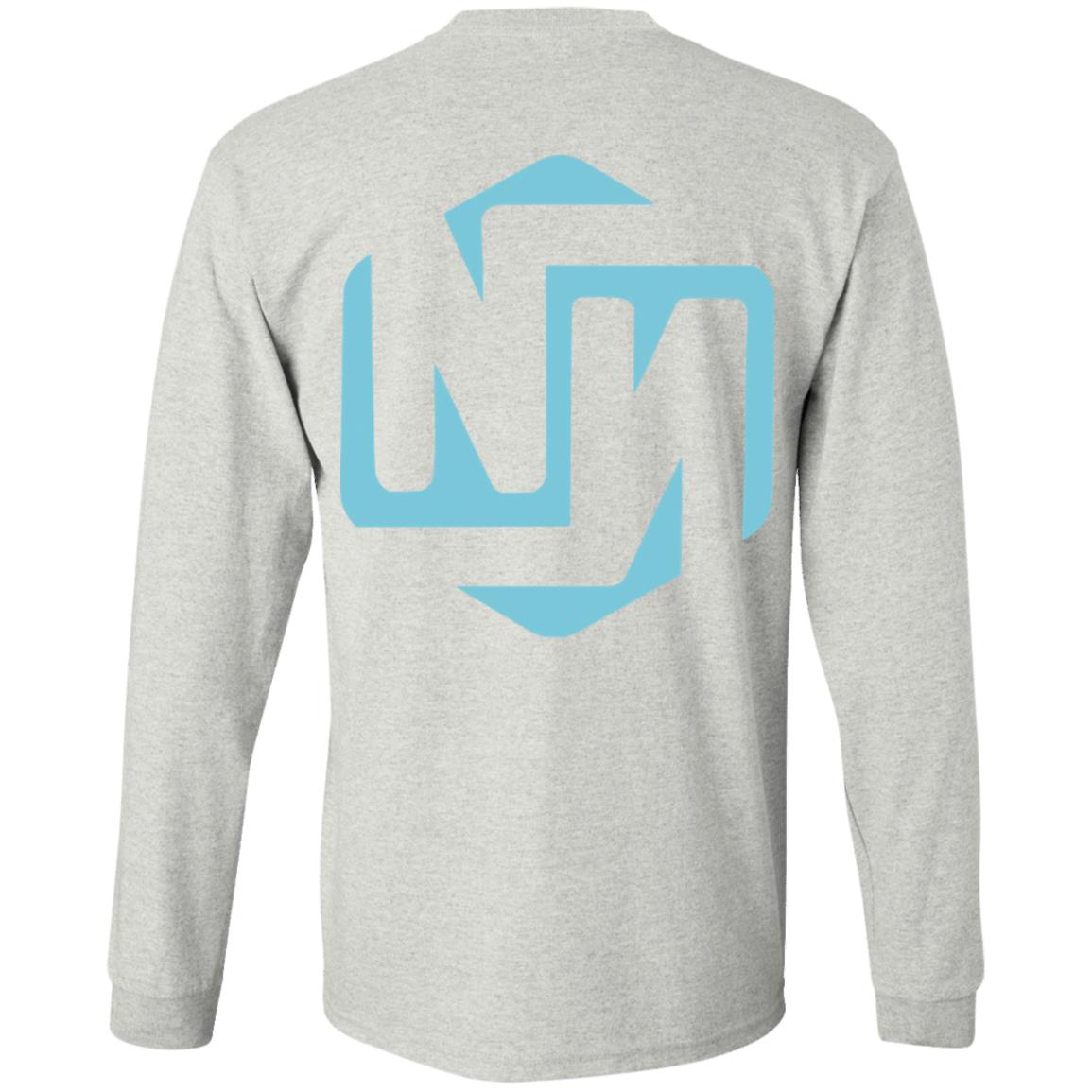 Norris Nuts Merch NN Logo Tee White Blue - Tipatee