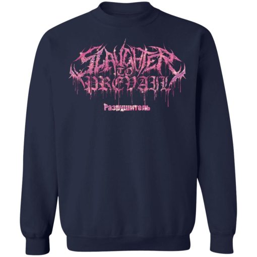 Slaughter To Prevail Merch Pink Demolisher Bling Shirt