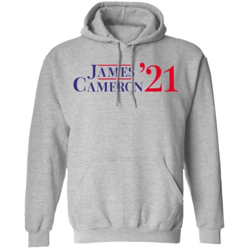 Tyler Cameron Merch James Cameron ’21 Heather Grey Hoodie