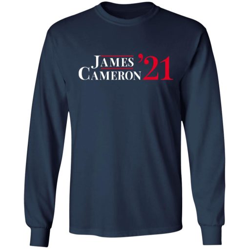 Tyler Cameron Merch James Cameron ’21 Navy Shirt