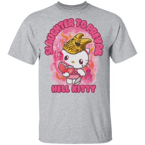 Slaughter To Prevail Merch Hell Kitty White Long Sleeve