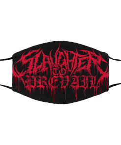 Slaughter To Prevail Merch Red Logo Mask