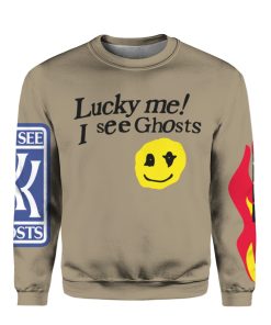 Kids See Ghosts Lucky Me Crewneck Sweatshirt Trench
