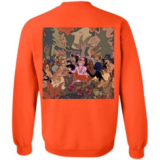 Bring Me The Horizon Merch Survival Horror Orange Hoodie