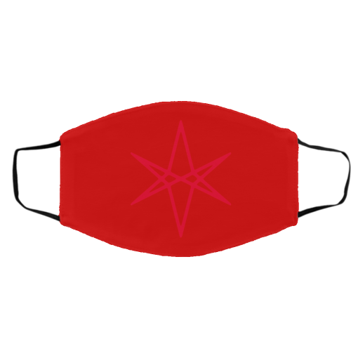 Bring Me The Horizon Merch Hex Facemask 2 Red