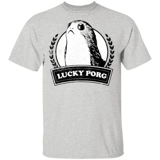 Star Wars Merch Eipisode VIII The Last Jedi Lucky Porg Crew Sweatshirt