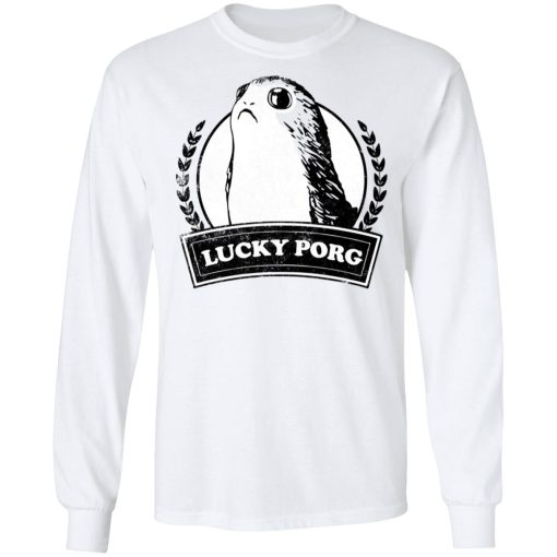 Star Wars Merch Eipisode VIII The Last Jedi Lucky Porg Crew Sweatshirt