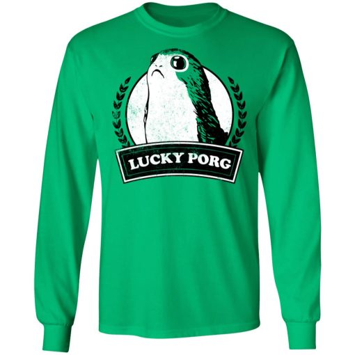 Star Wars Merch Eipisode VIII The Last Jedi Lucky Porg Crew Sweatshirt