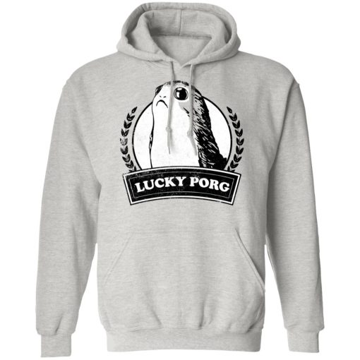 Star Wars Merch Eipisode VIII The Last Jedi Lucky Porg Crew Sweatshirt