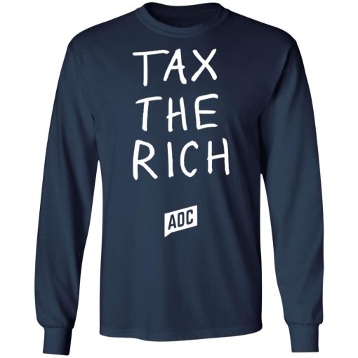 Aoc Website Merch Tax The Rich Sweatshirt