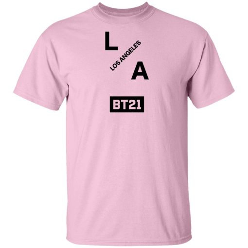 Bt21 Merch BT21 Group LA Long Sleeve Top White