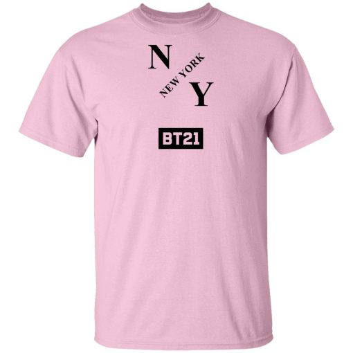 Bt21 Merch BT21 Group NY Long Sleeve Top White