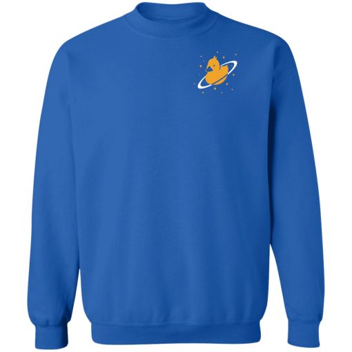 Quackity Merch Store Planet Duck Navy Blue Hoodie