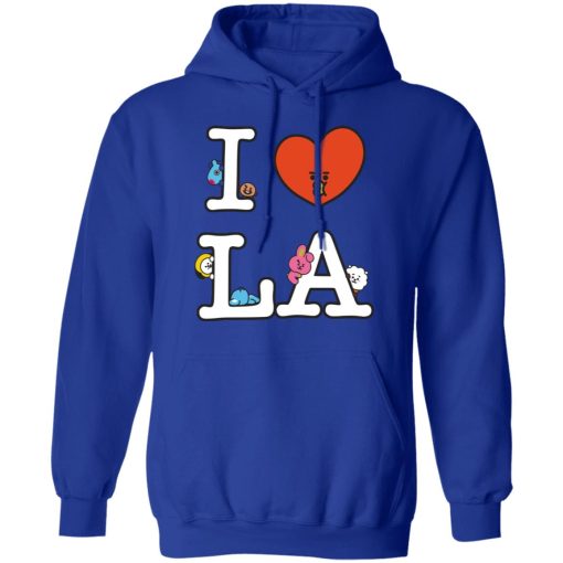 Bt21 Merch BT21 I Love La Hoodie