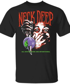Neck Deep Merch Tangerine Murder Black T-Shirt