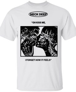 Neck Deep Merch Kiss Me Grey