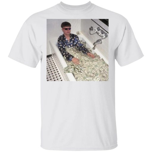 Oliver Tree Merch Cash Bath Tub Meme Tee