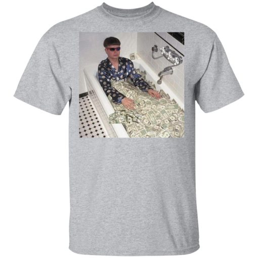 Oliver Tree Merch Cash Bath Tub Meme Tee