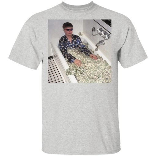 Oliver Tree Merch Cash Bath Tub Meme Tee