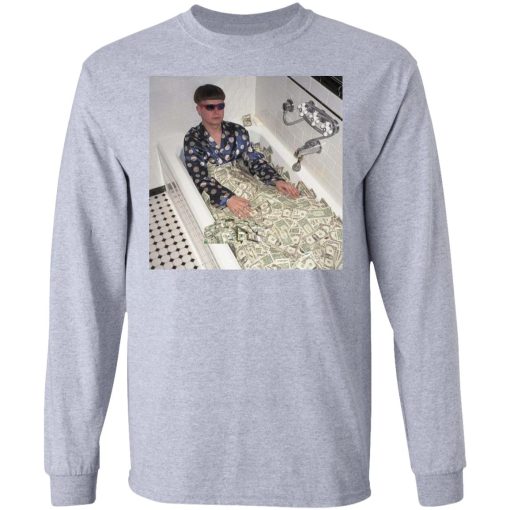 Oliver Tree Merch Cash Bath Tub Meme Tee