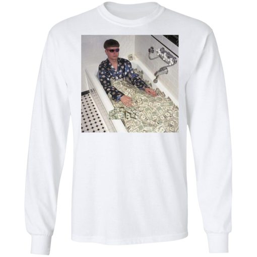 Oliver Tree Merch Cash Bath Tub Meme Tee